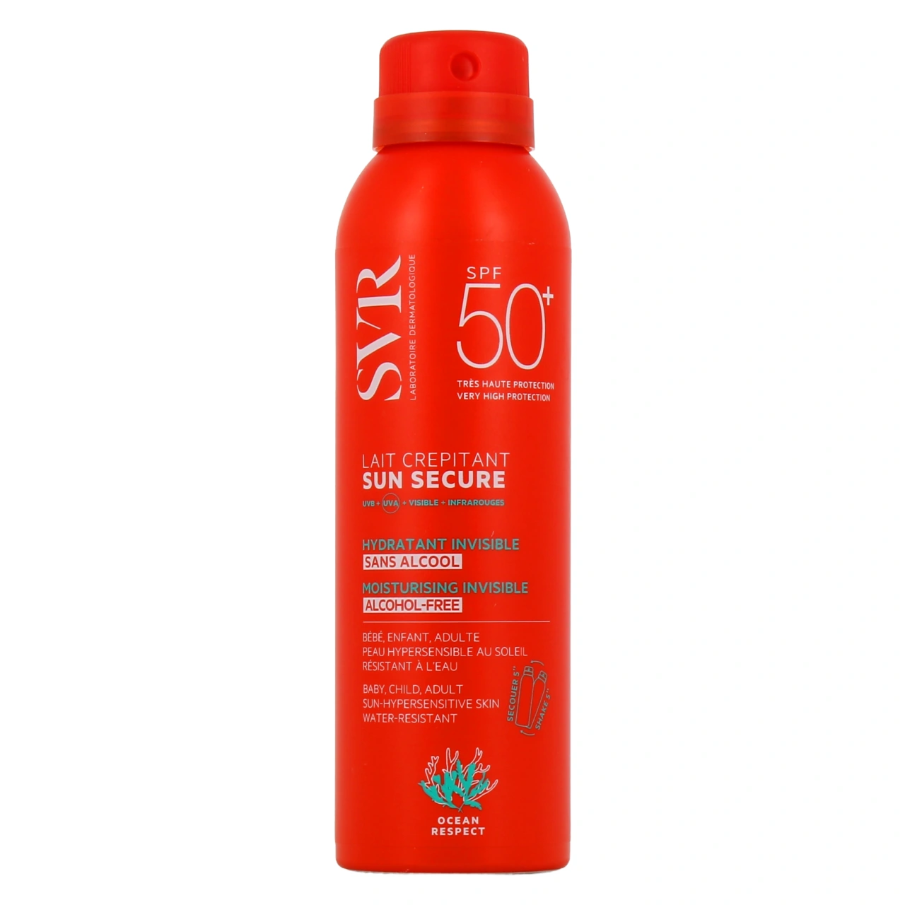SVR Sun Secure Lait Solaire Crépitant SPF 50+ - Vue 2