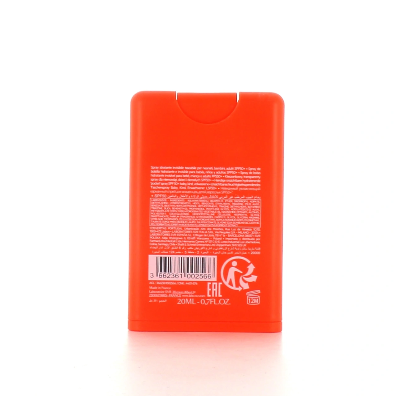 SVR Sun Secure Spray Pocket SPF 50+ - Vue 2