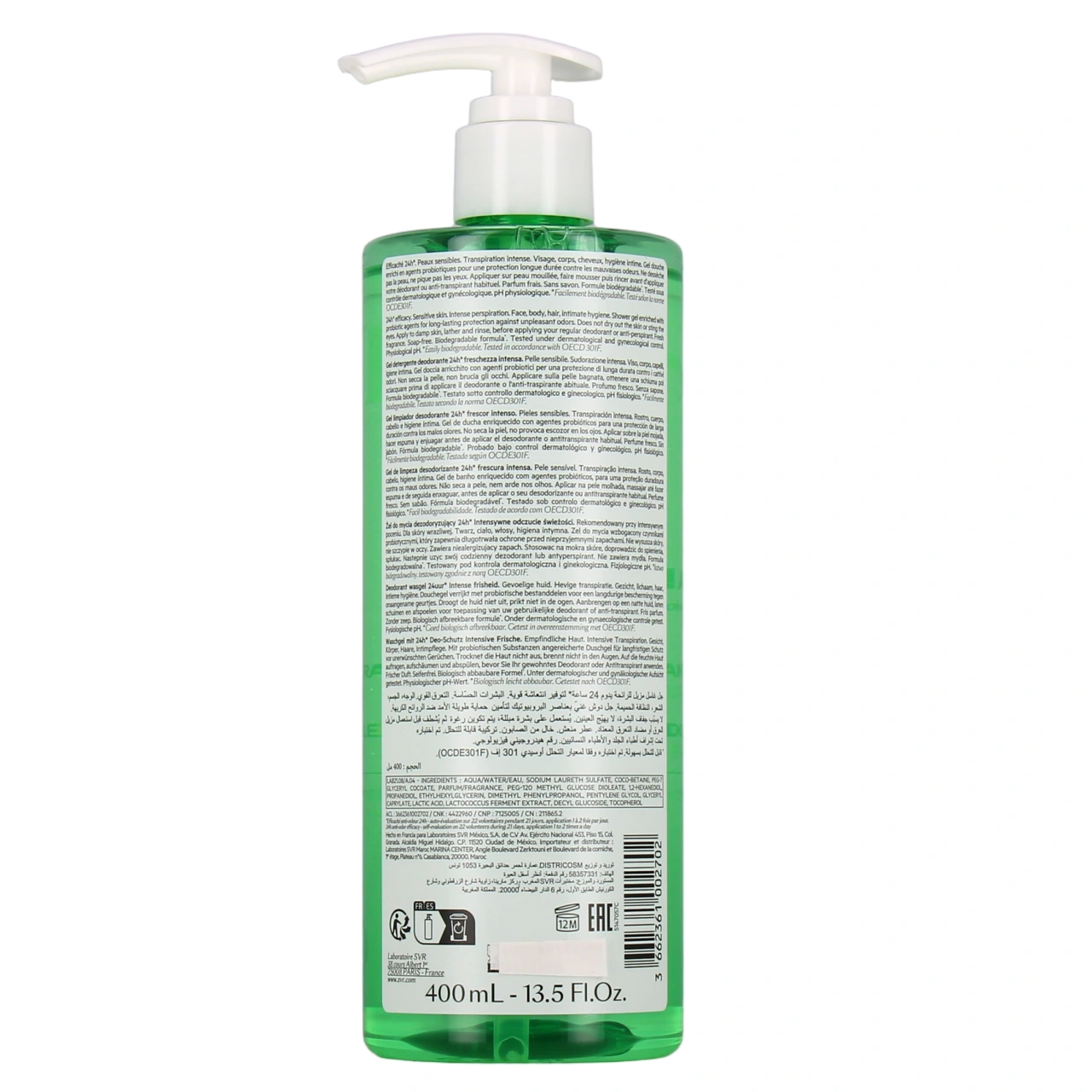 SVR Spirial Déo douche Gel lavant déodorant - Vue 8