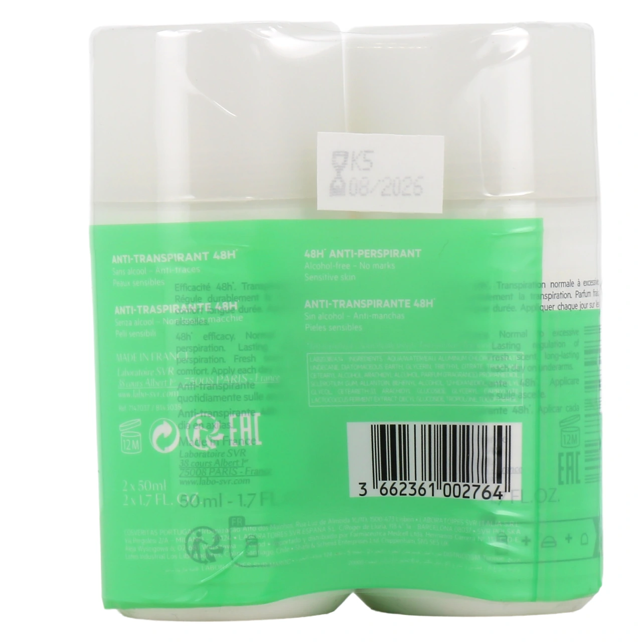 SVR Spirial Anti-Transpirant 48h - Vue 9