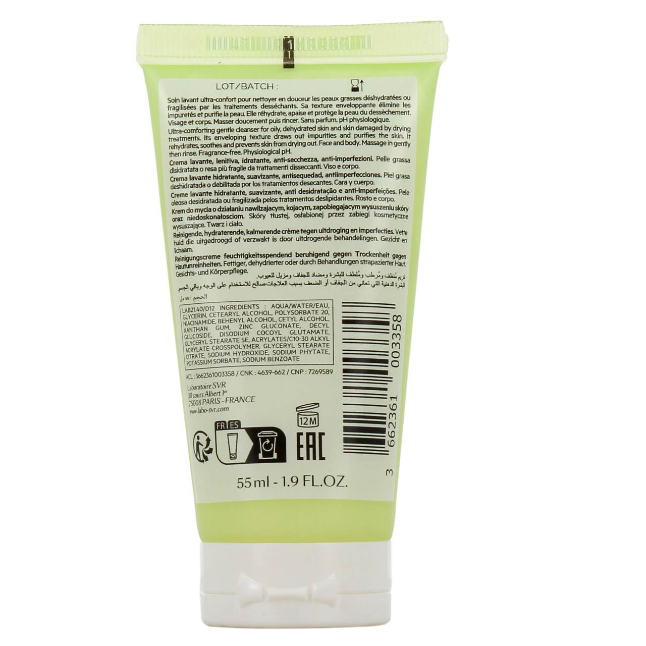 SVR Sebiaclear Crème Lavante - Vue 3