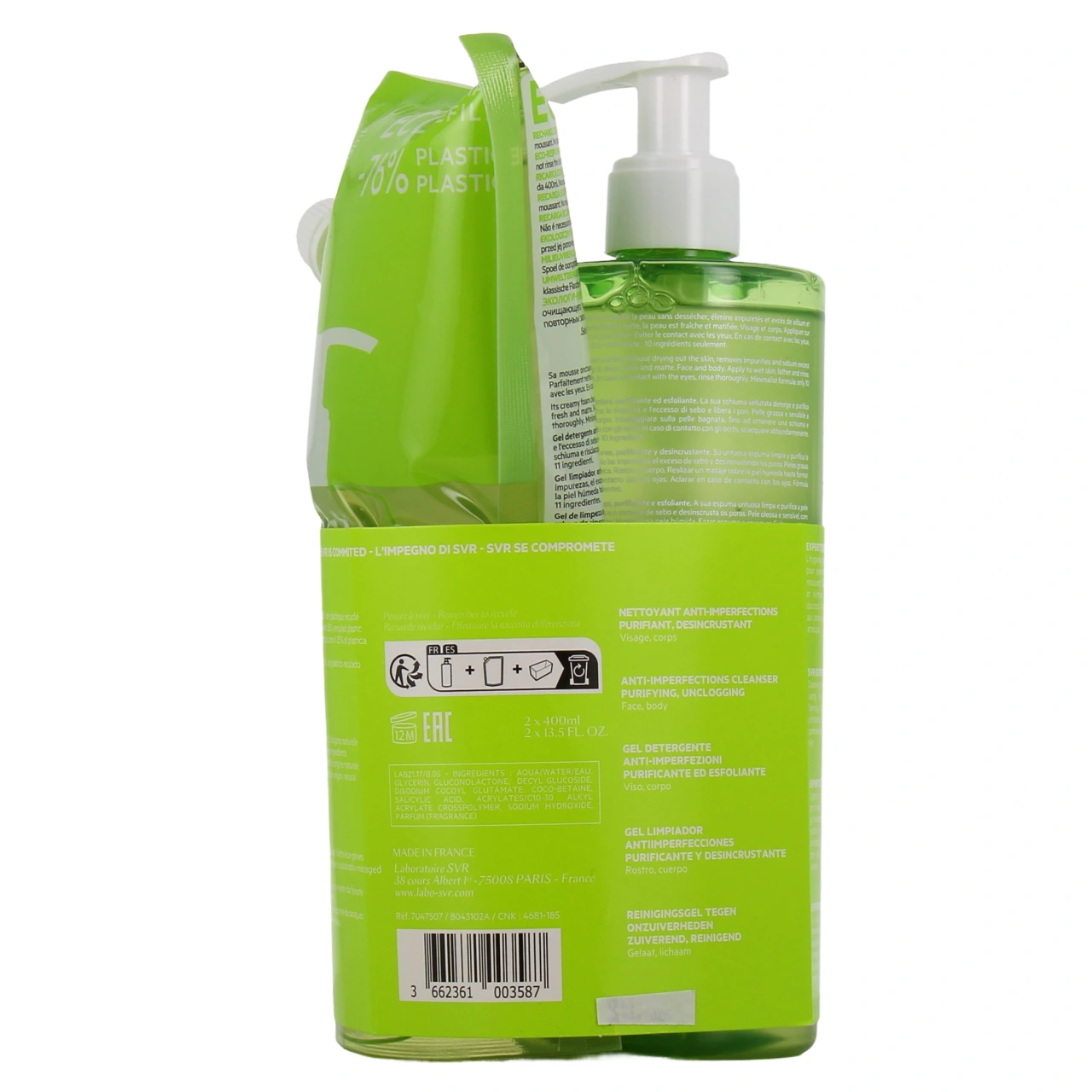 SVR Sebiaclear Gel moussant - Vue 18