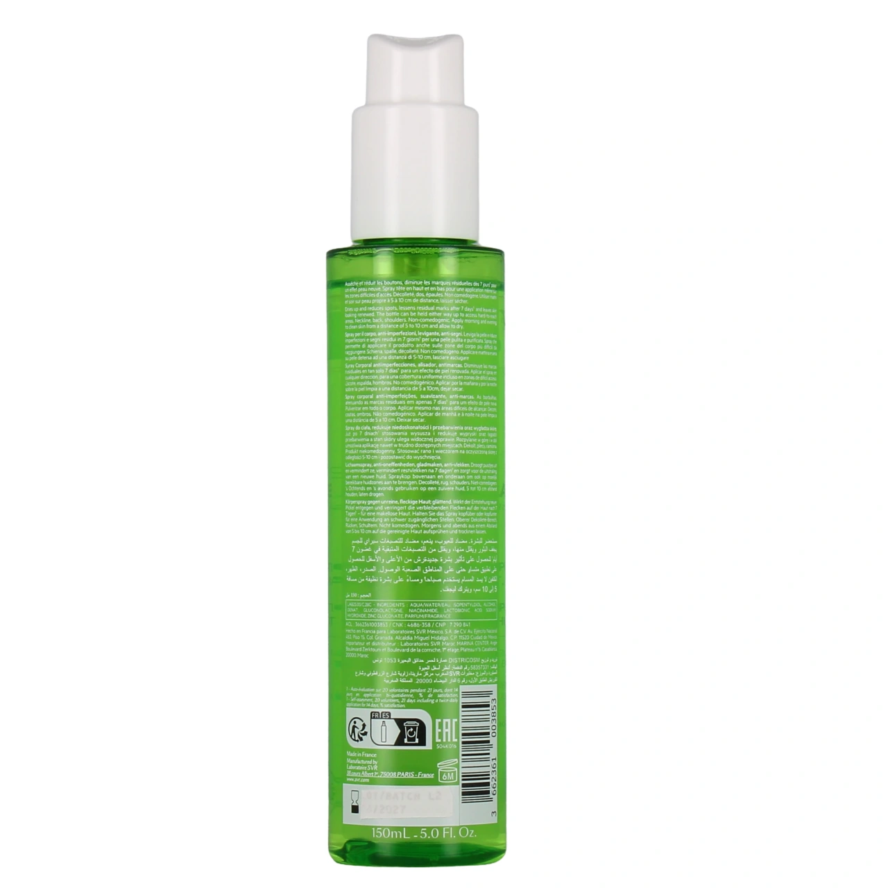 SVR Sebiaclear Spray Corps Anti-Imperfections - Vue 2