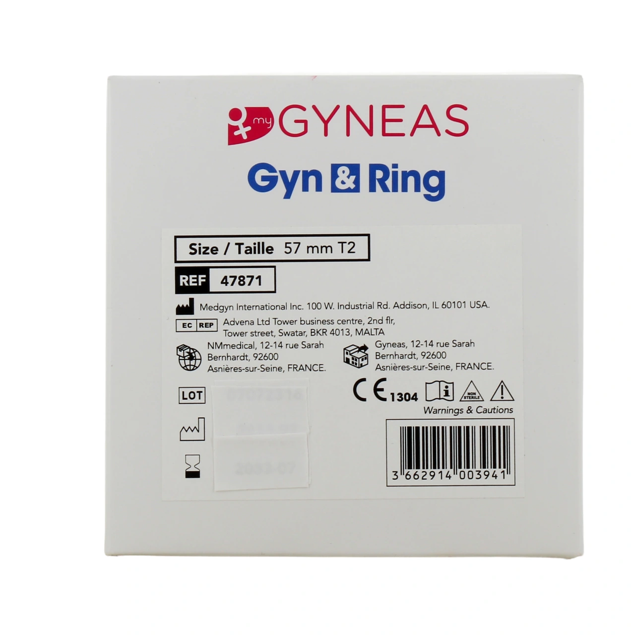 Gyneas Gyn & Ring Pessaire Anneau en silicone - Vue 3