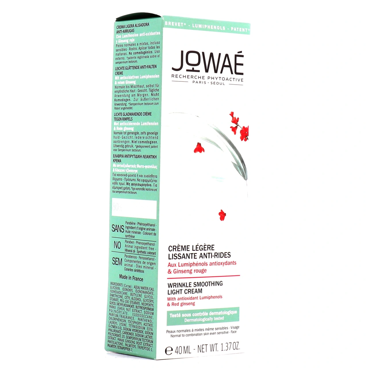 Jowaé Crème légère lissante anti-rides - Jowaé