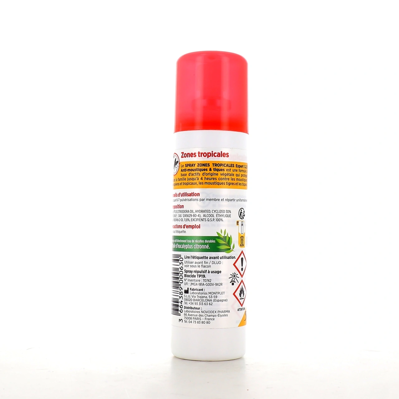 Expert 123 Anti-Moustiques et Tiques Spray - Vue 4