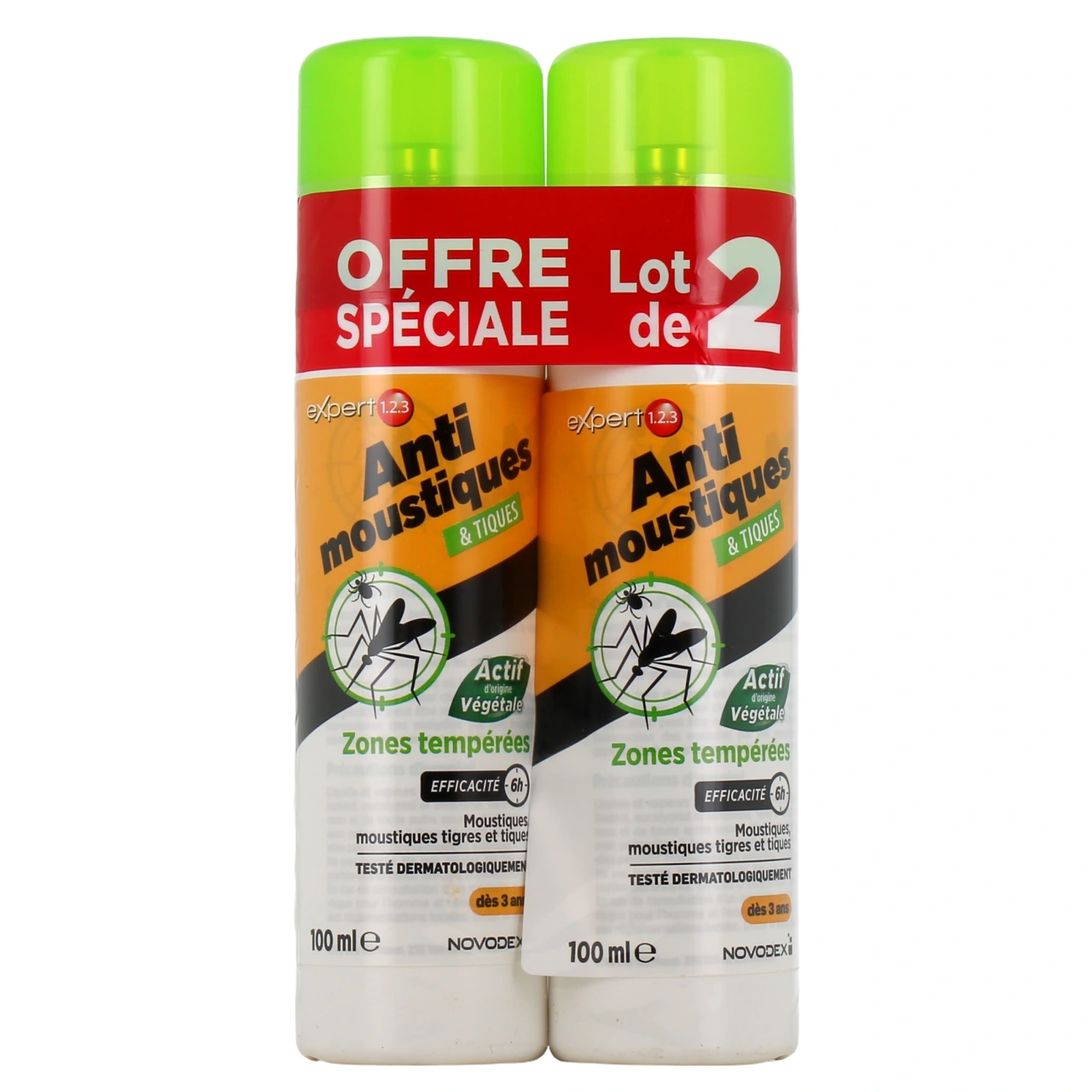 Expert 123 Anti-Moustiques et Tiques Spray - Vue 6