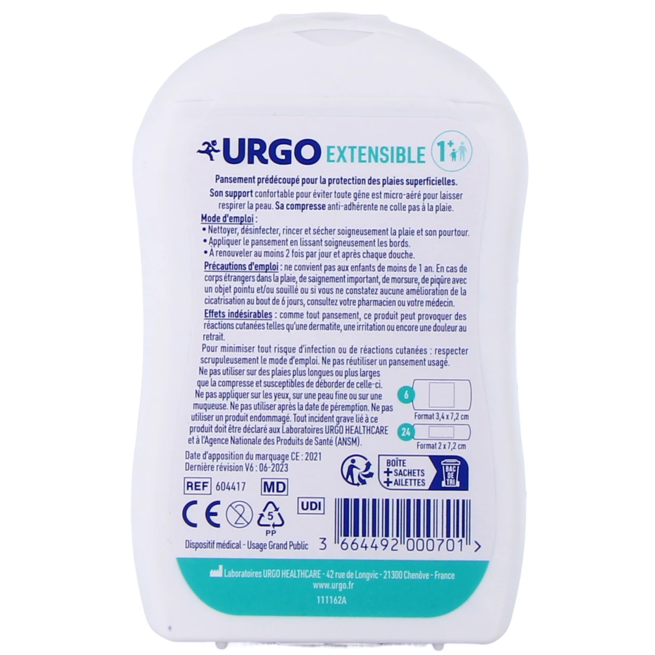 Urgo Extensible Pansements - Vue 3