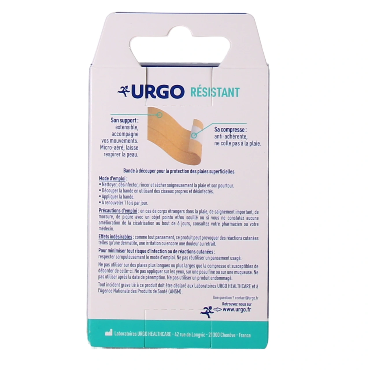 Urgo Résistant Pansement Indéchirable - Vue 3