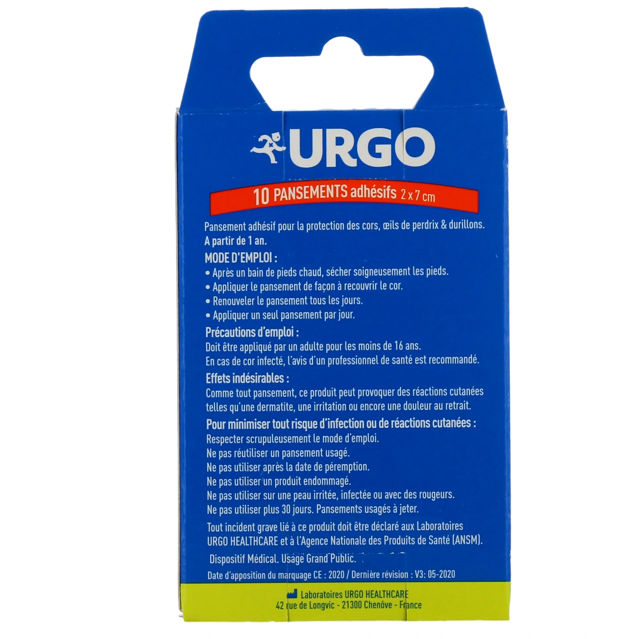 Urgo Protecteur Cors - Vue 3