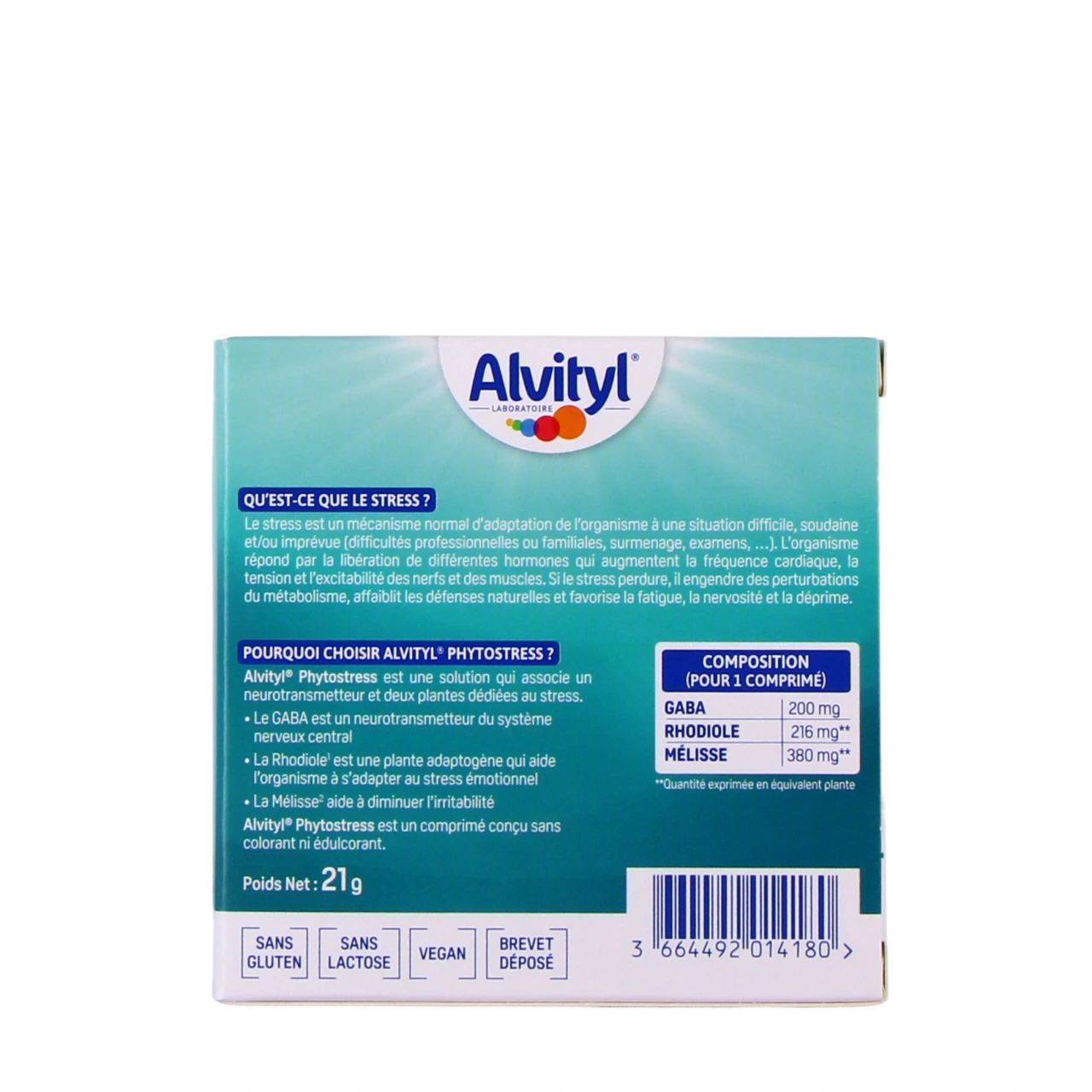 Alvityl Phytostress GABA - Vue 3