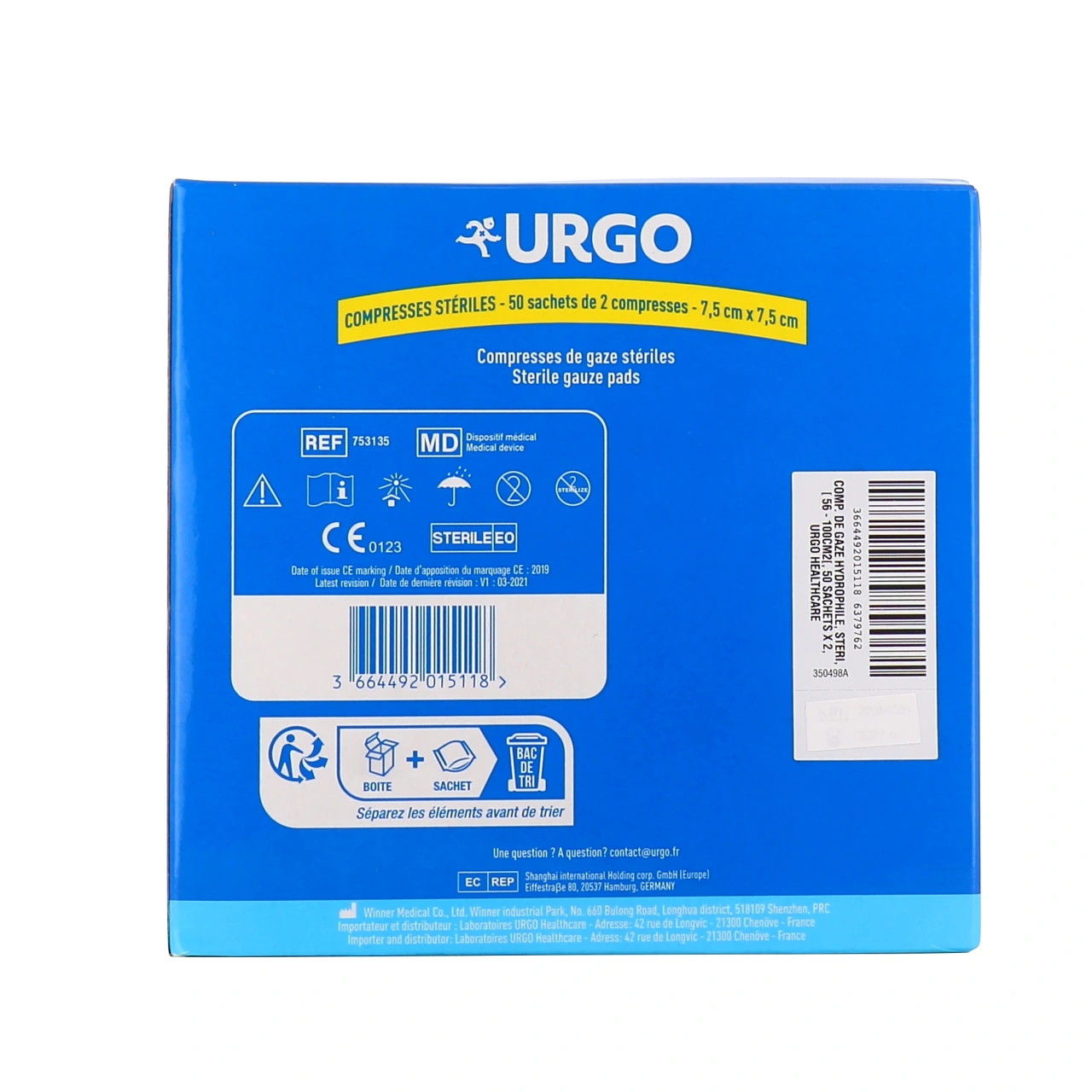 Urgo Compresses de Gaze Stériles - Vue 6