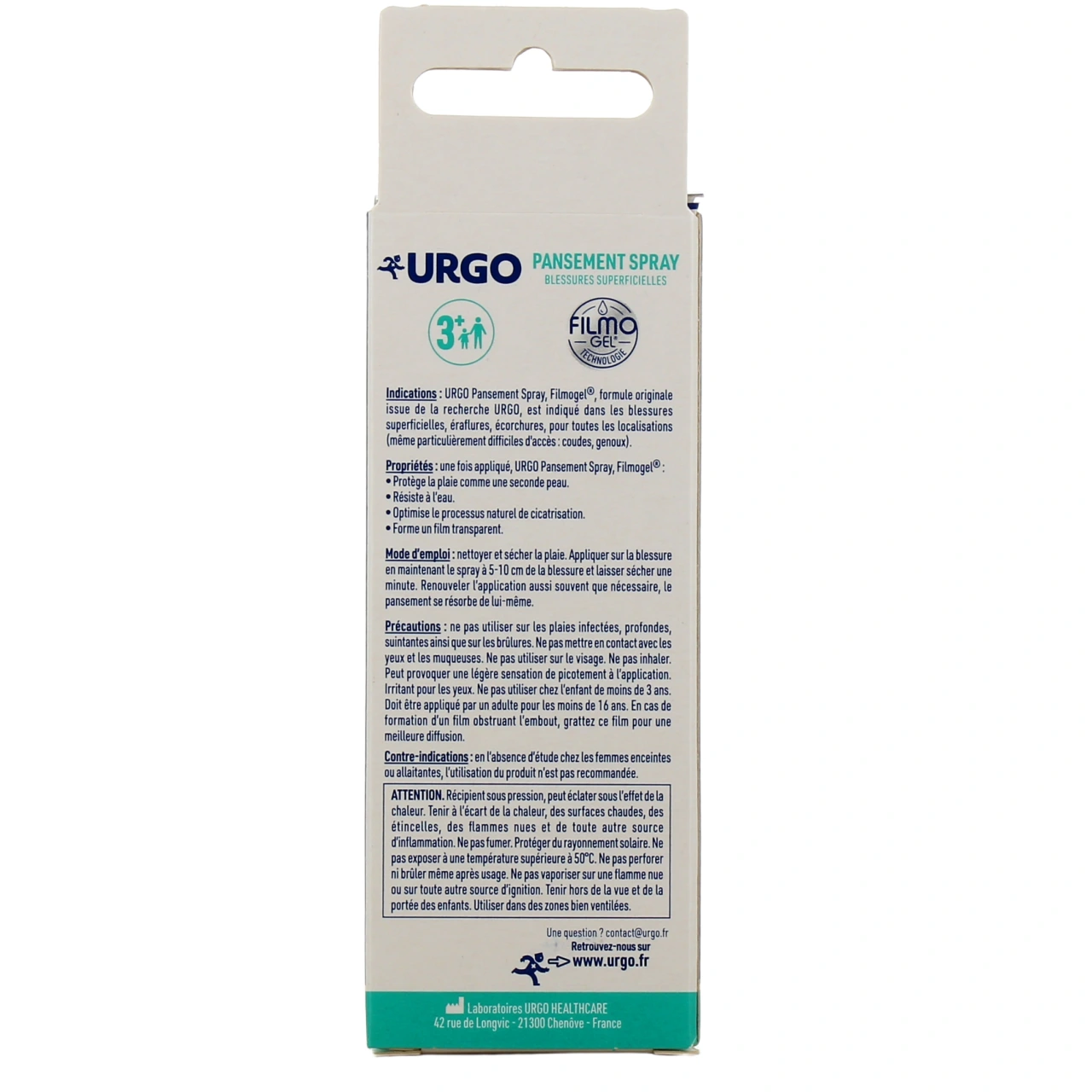 Urgo Pansement Spray Blessures Superficielles - Vue 3