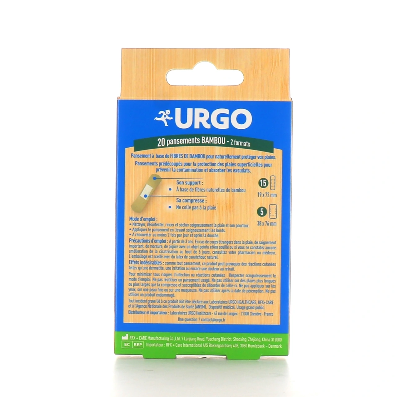 Urgo Pansements et Bande Bambou - Vue 2