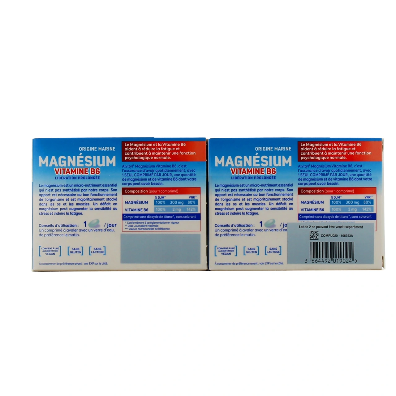 Alvityl Magnésium Vitamine B6 - Vue 5