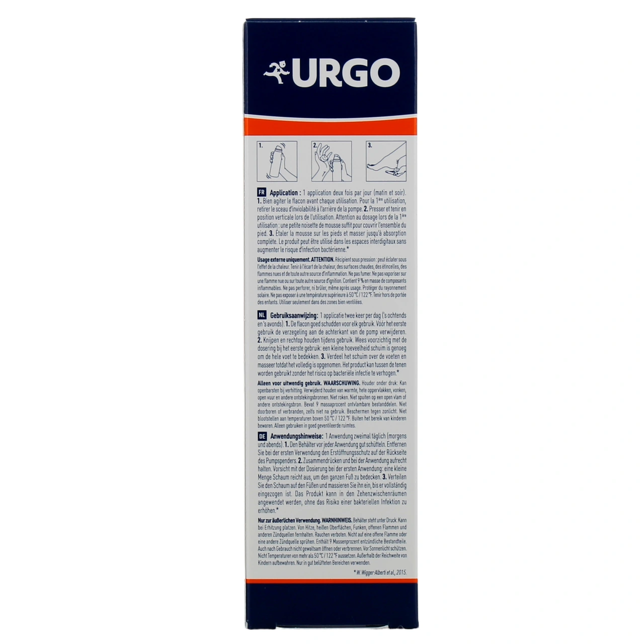 Urgo Crème Mousse Hydratation Intense Pieds Très Secs - Vue 3
