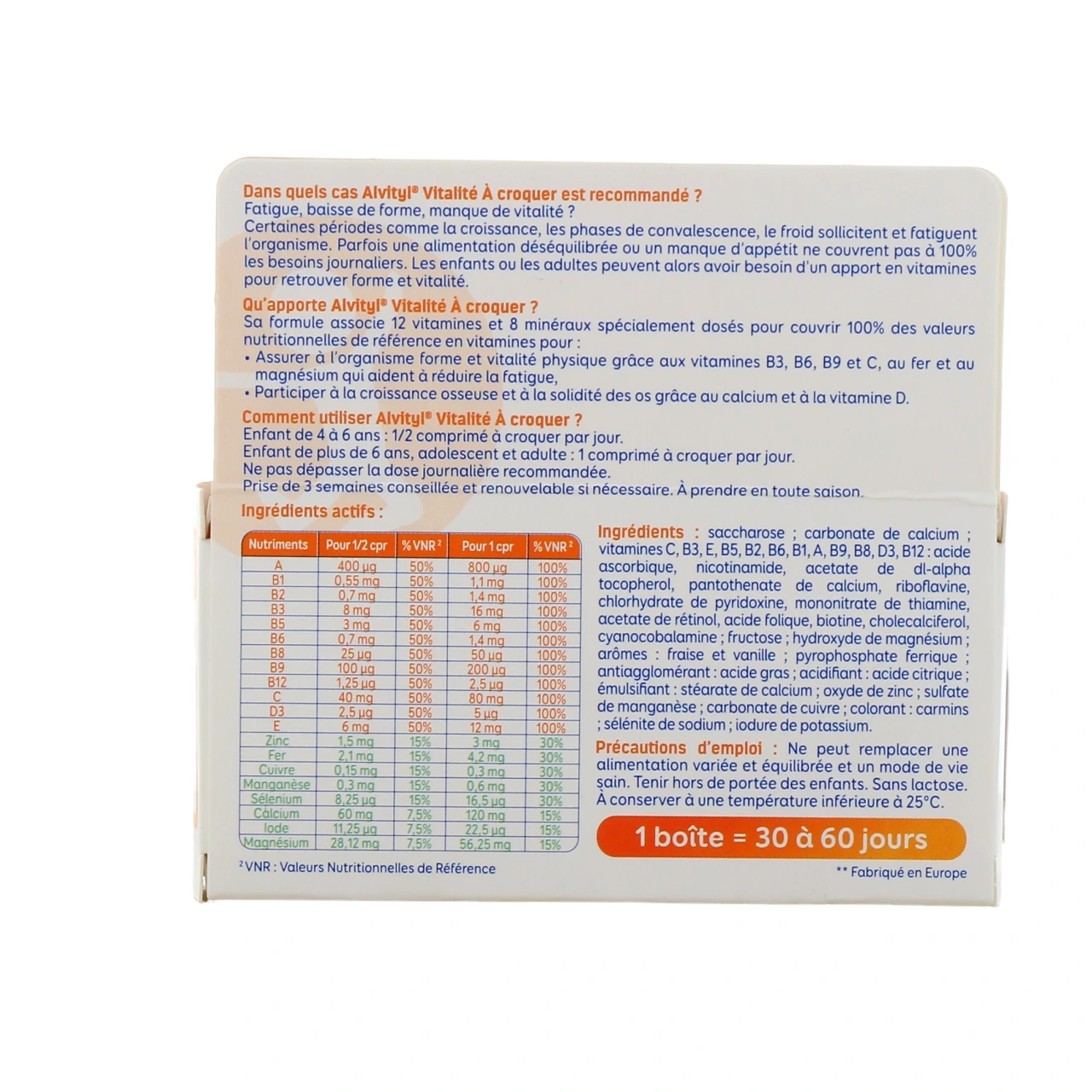Alvityl Vitalité - Vue 34