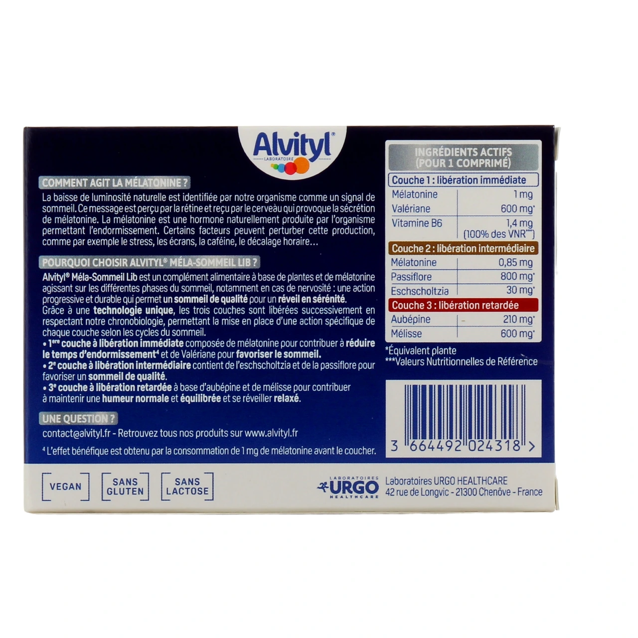 Alvityl Méla-Sommeil LIB - Vue 6