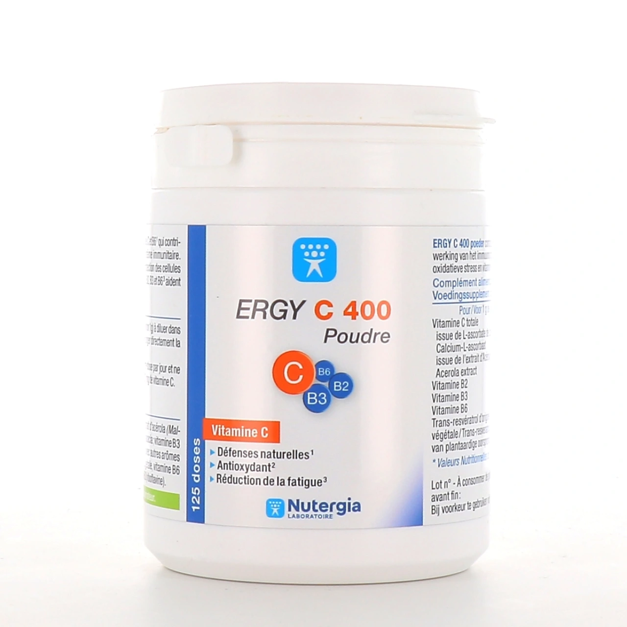 Nutergia Ergy C 400 poudre 125 doses - Nutergia