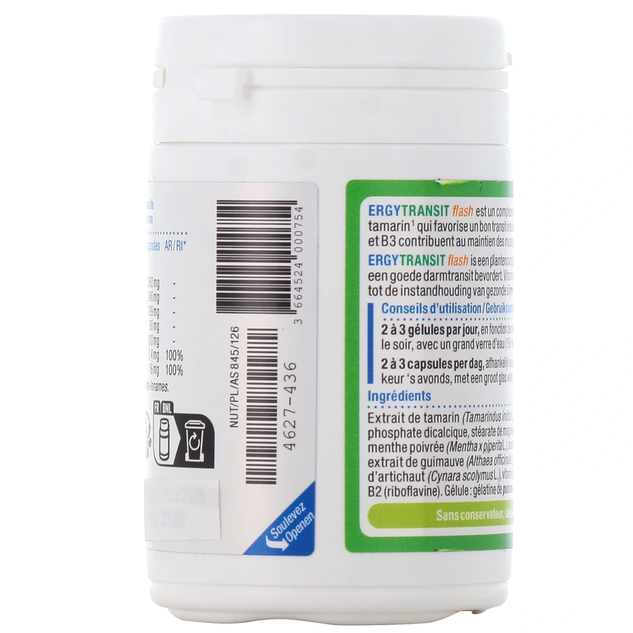 Nutergia Ergystransit Flash - Vue 3