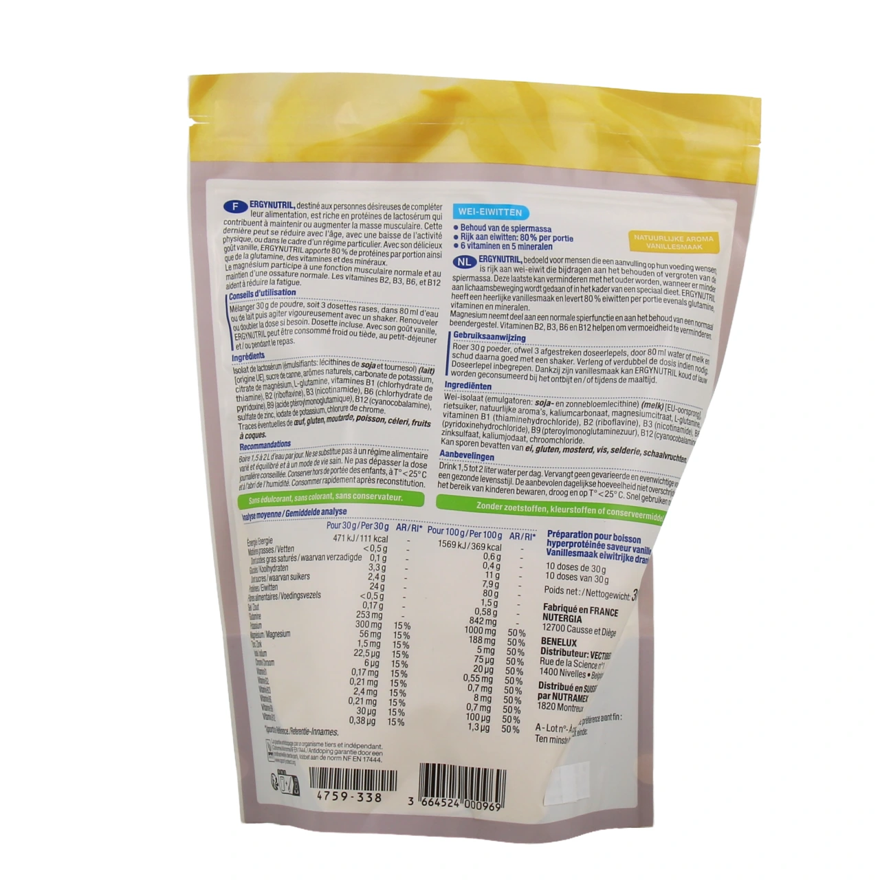 Nutergia Ergynutril Poudre pour boisson - Vue 6