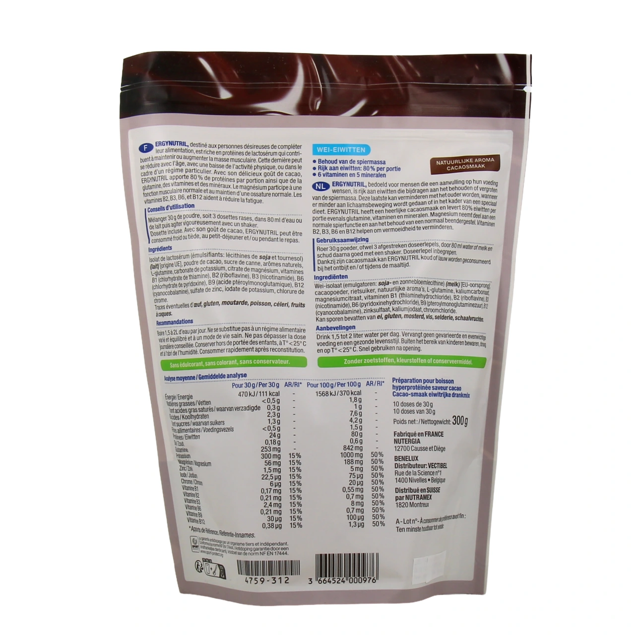 Nutergia Ergynutril Poudre pour boisson - Vue 3