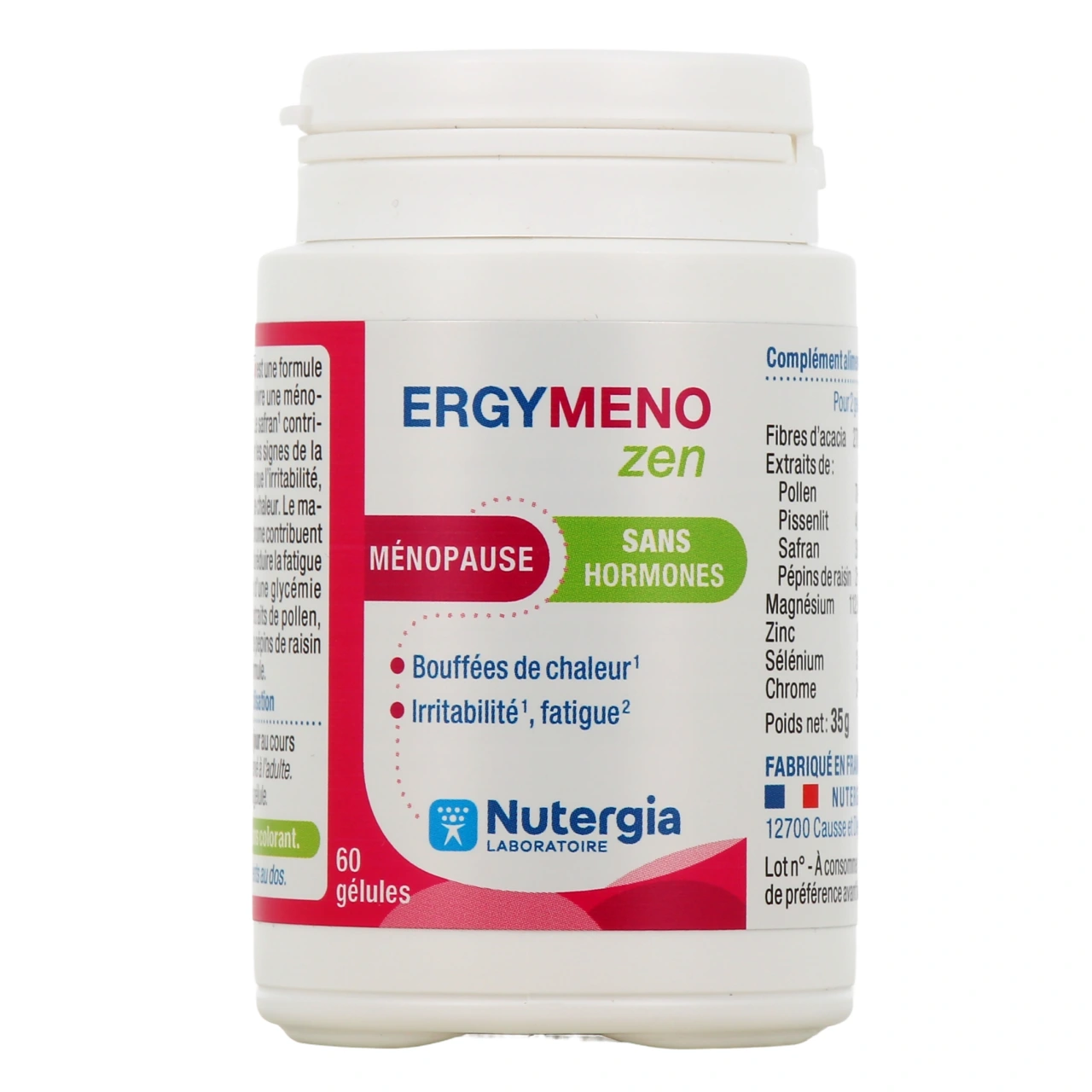 Nutergia Ergymeno Zen Ménopause - Vue 2