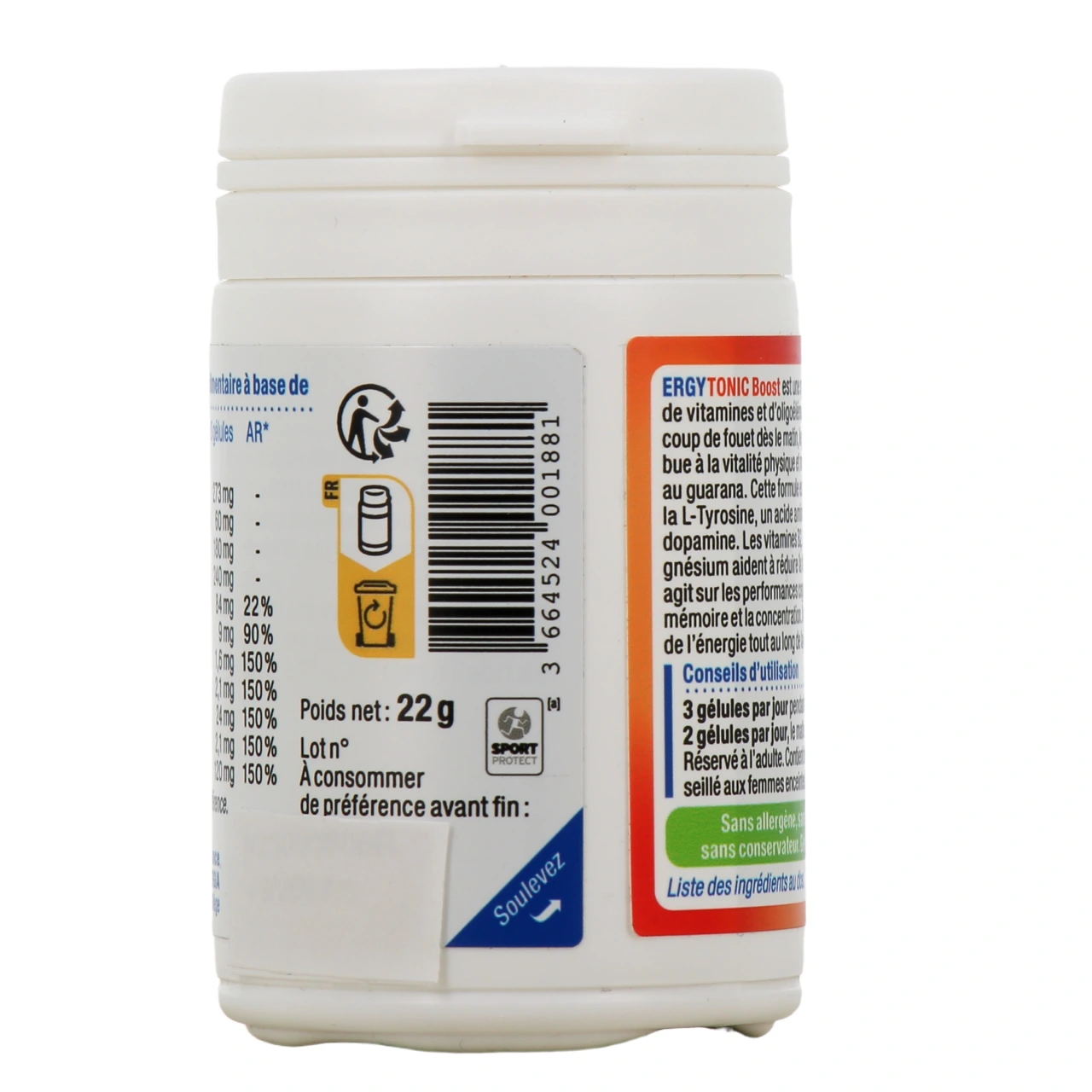 Nutergia Ergytonic Boost - Vue 3
