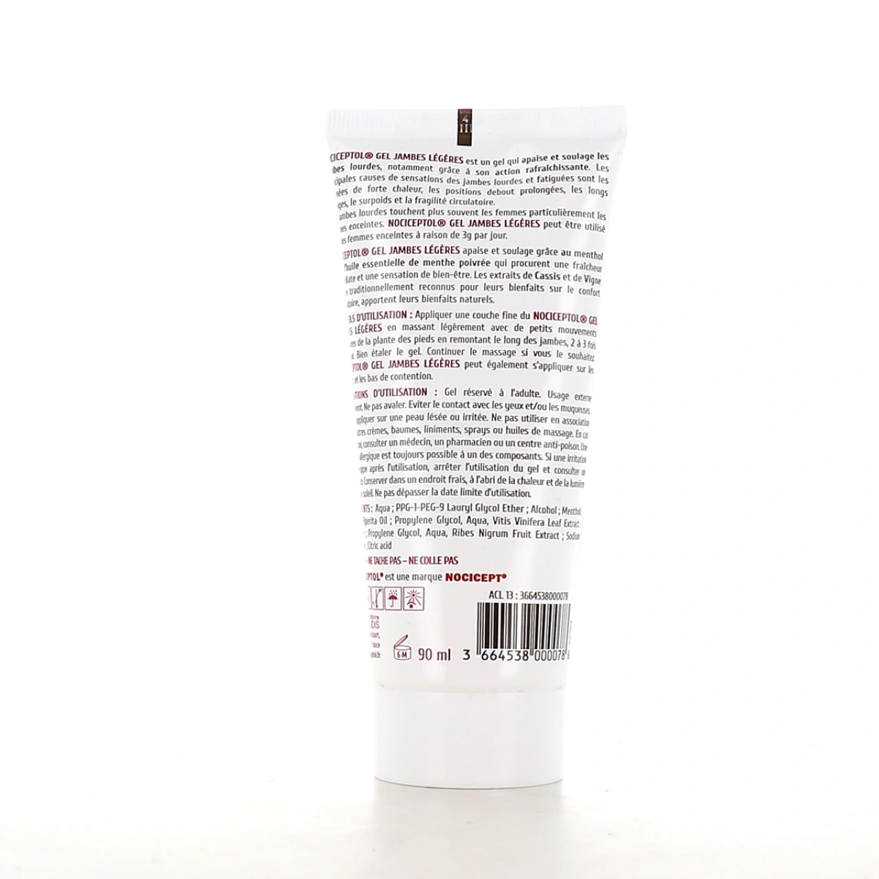 Nociceptol Gel Jambes Légères Effet Glaçon - Vue 8