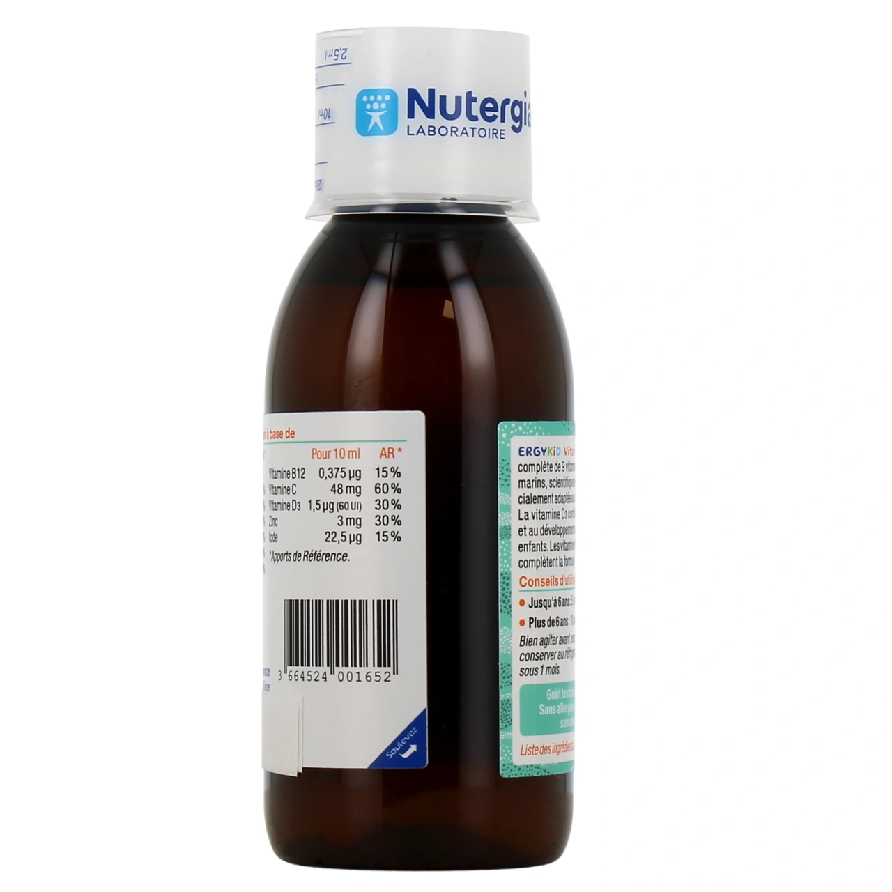 Nutergia Ergykid Vita+ - Vue 3