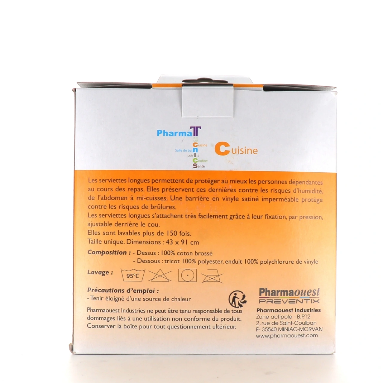 PharmaTecnics Serviette Longue - Vue 2