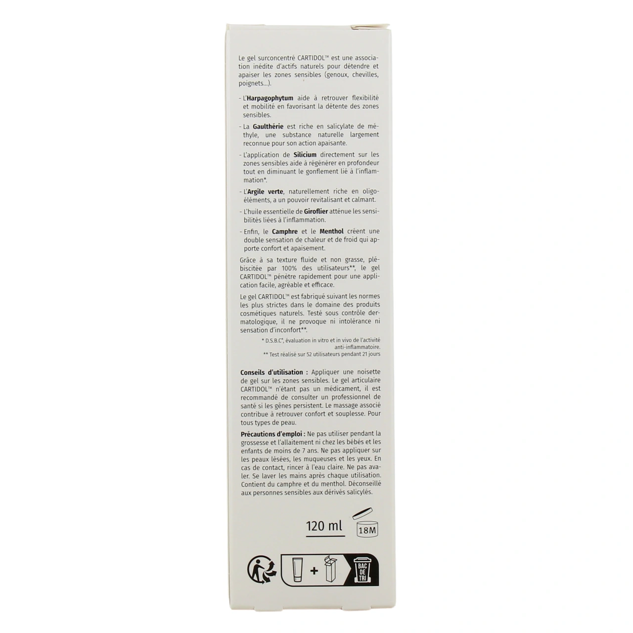 Phytoresearch Cartidol Gel Surconcentré Articulations - Vue 3