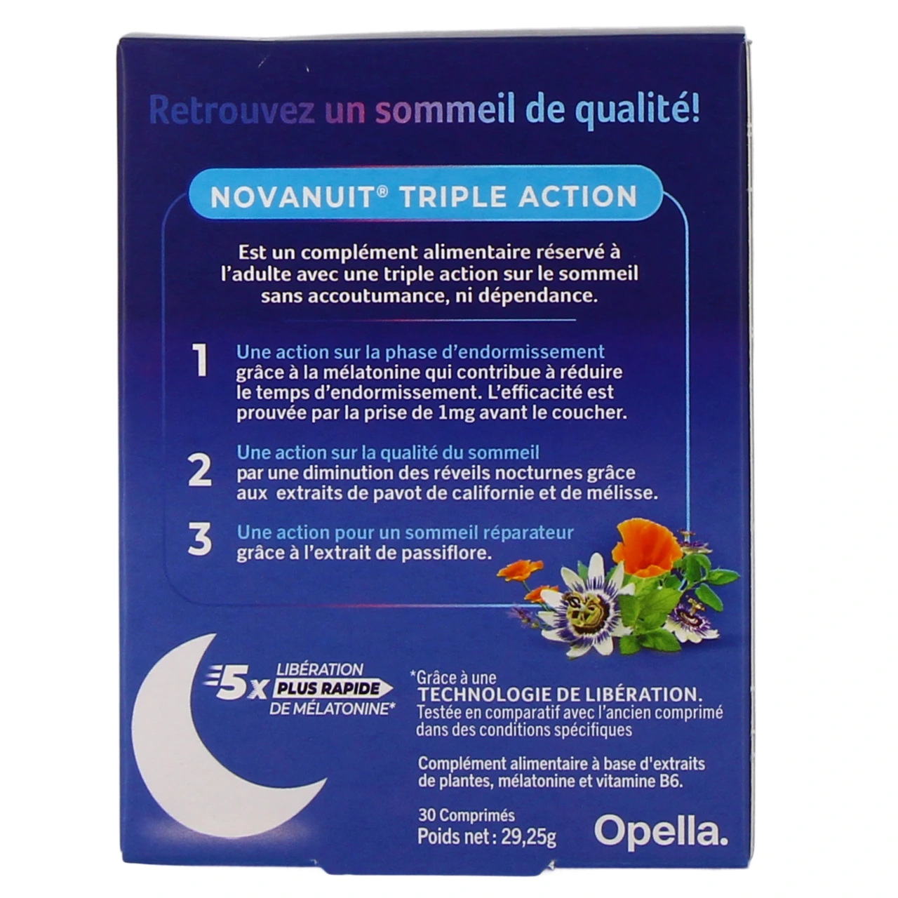 Novanuit Triple Action - Vue 3