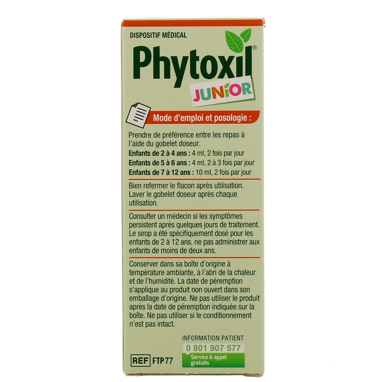 Phytoxil Junior Sirop Toux - Vue 3