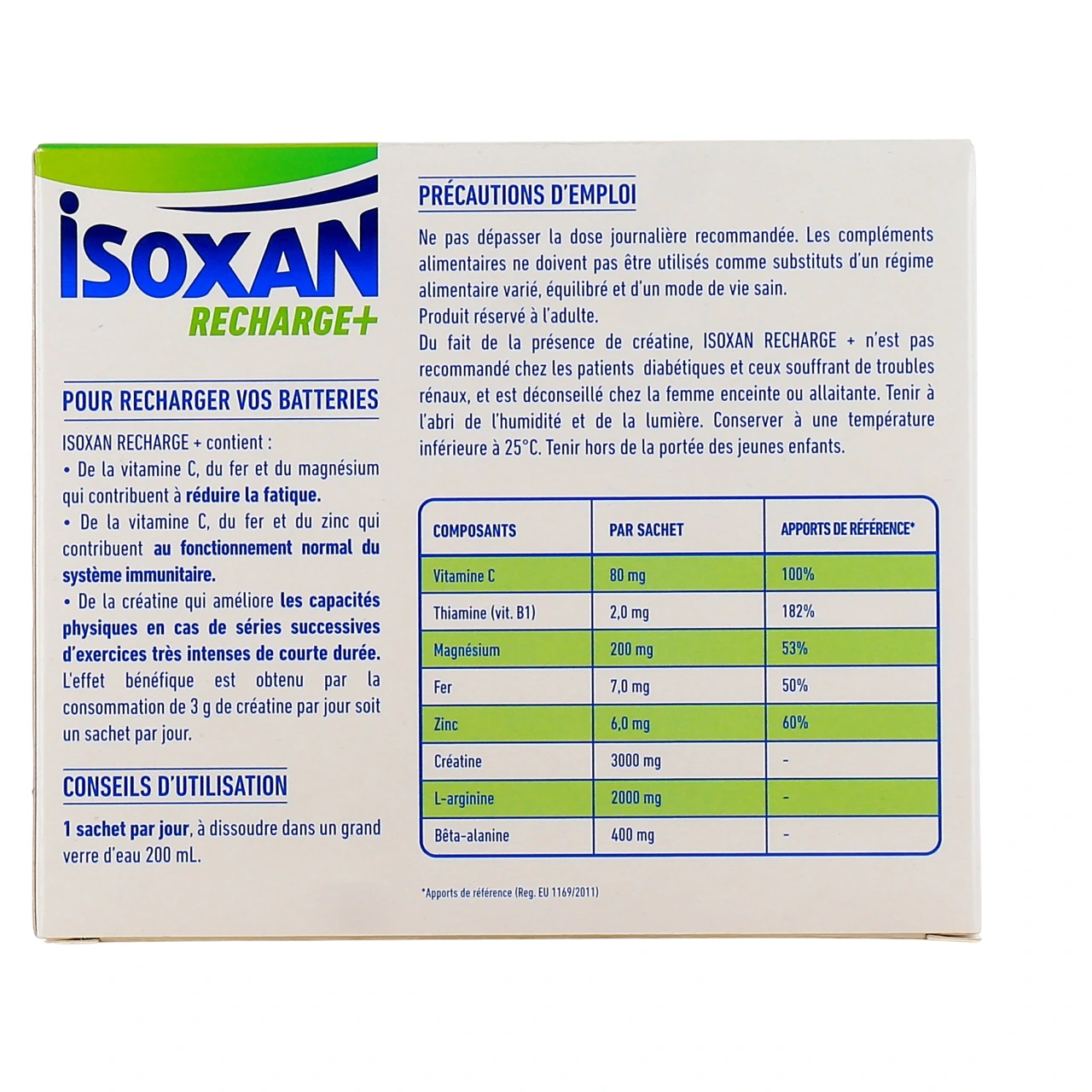 Isoxan Recharge + - Vue 3