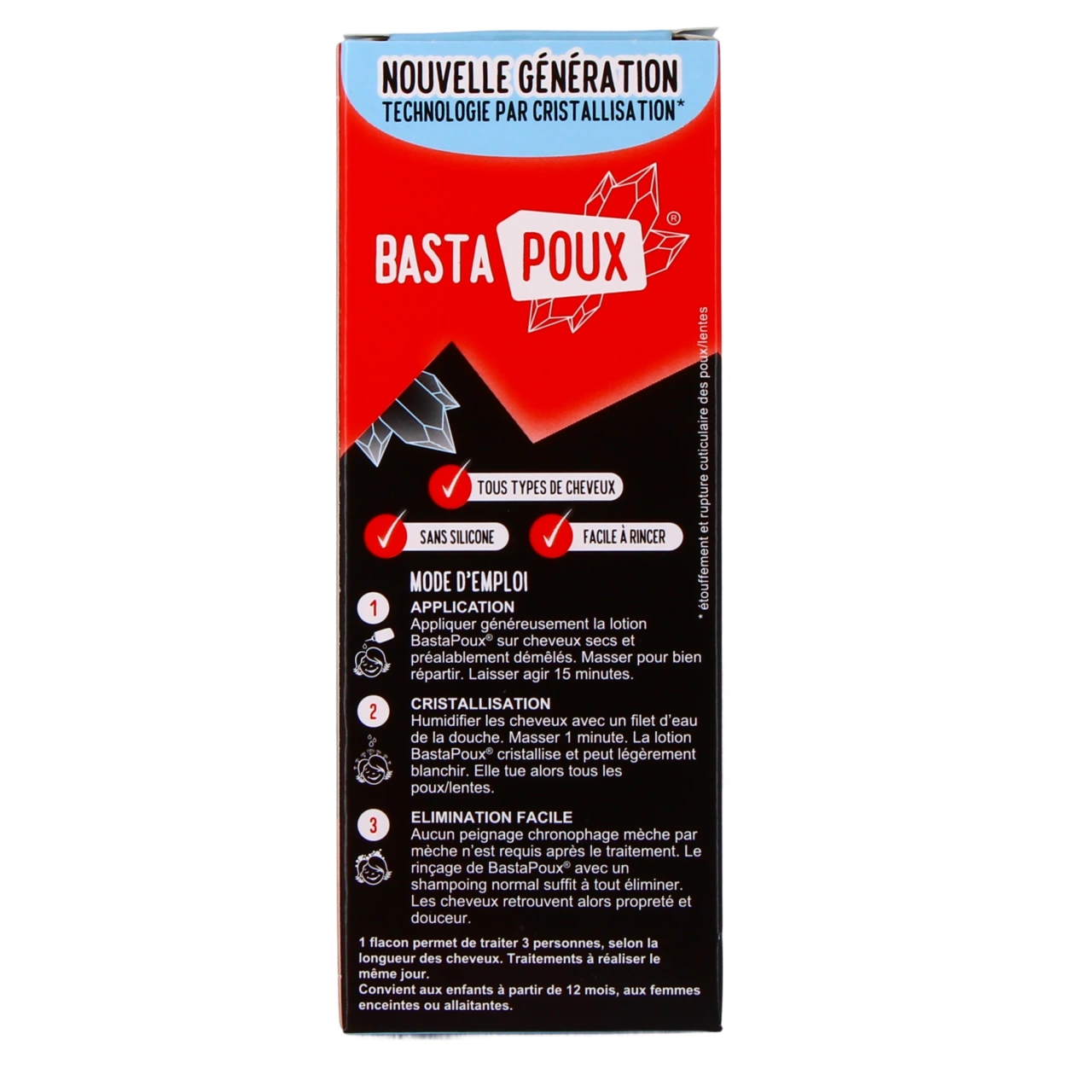 Basta Poux Traitement Express Anti-Poux et Lentes - Vue 3