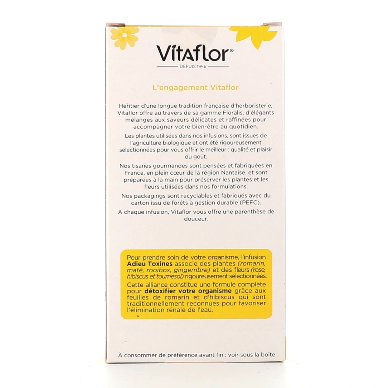 Vitaflor Floralis Tisanes Bio - Vue 8