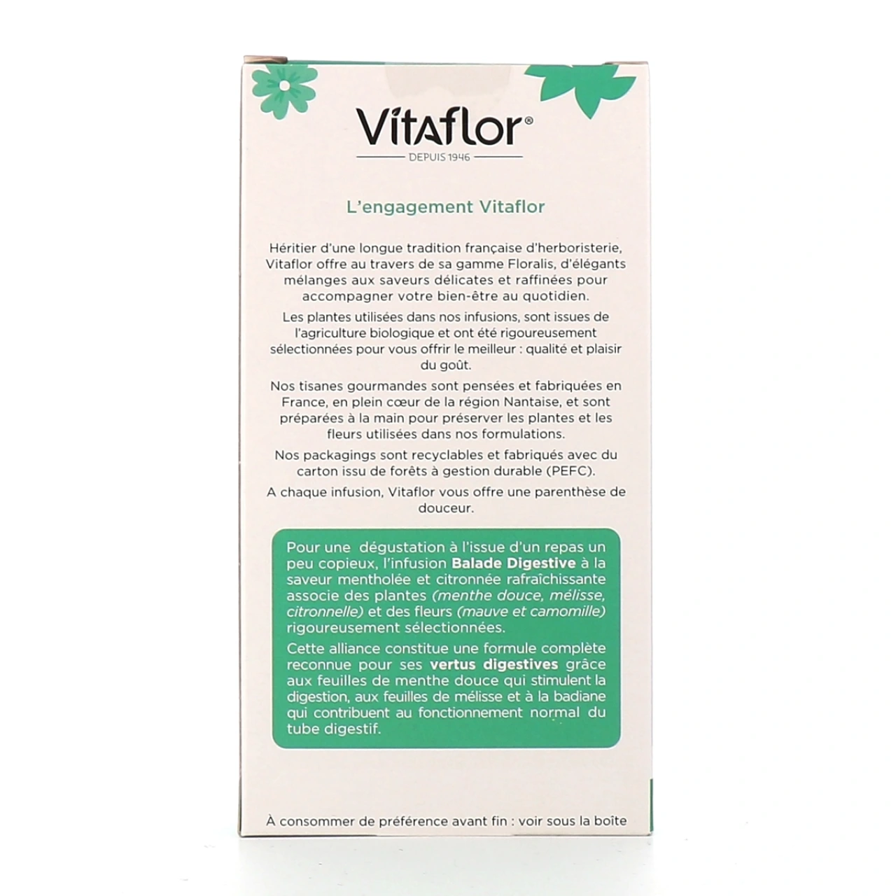 Vitaflor Floralis Tisanes Bio - Vue 10