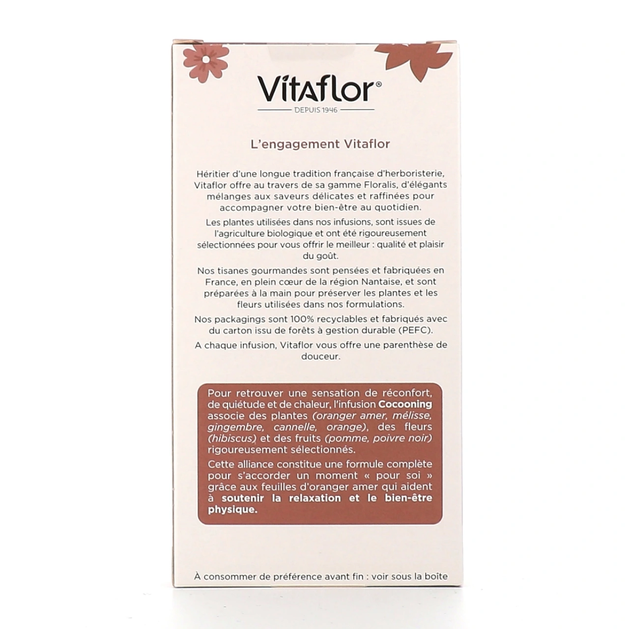 Vitaflor Floralis Tisanes Bio - Vue 6