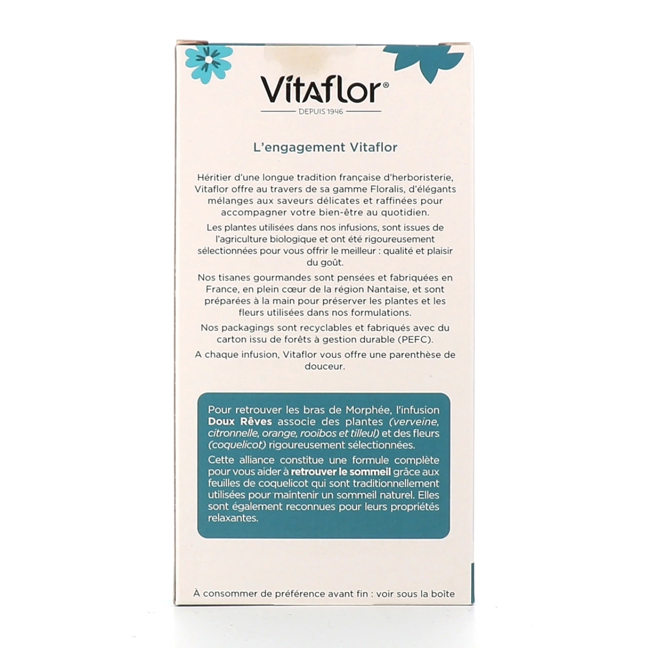 Vitaflor Floralis Tisanes Bio - Vue 4