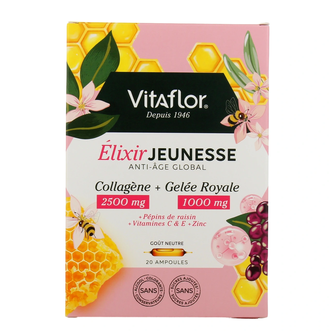Vitaflor Elixir Jeunesse Collagène et Gelée Royale - Vue 2