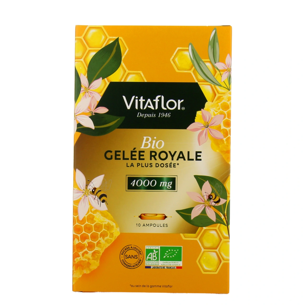 Vitaflor Bio Gelée Royale La Plus Dosée 4000 mg - Vue 2