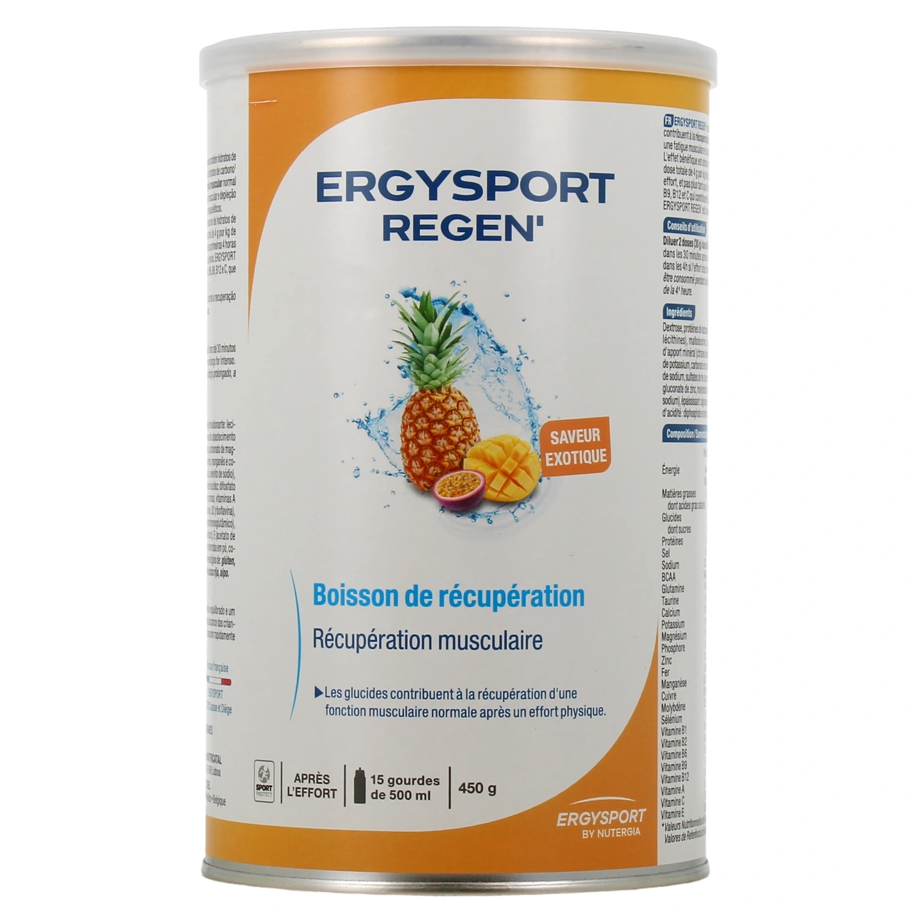 Ergysport Regen' Boisson de Récupération - Vue 5