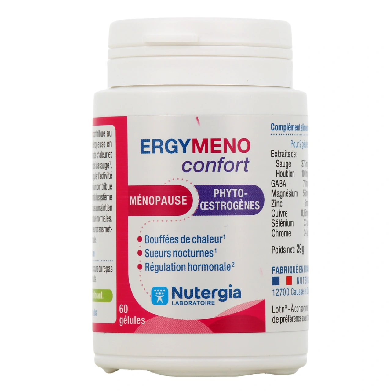 Nutergia Ergymeno Confort Ménopause - Vue 2