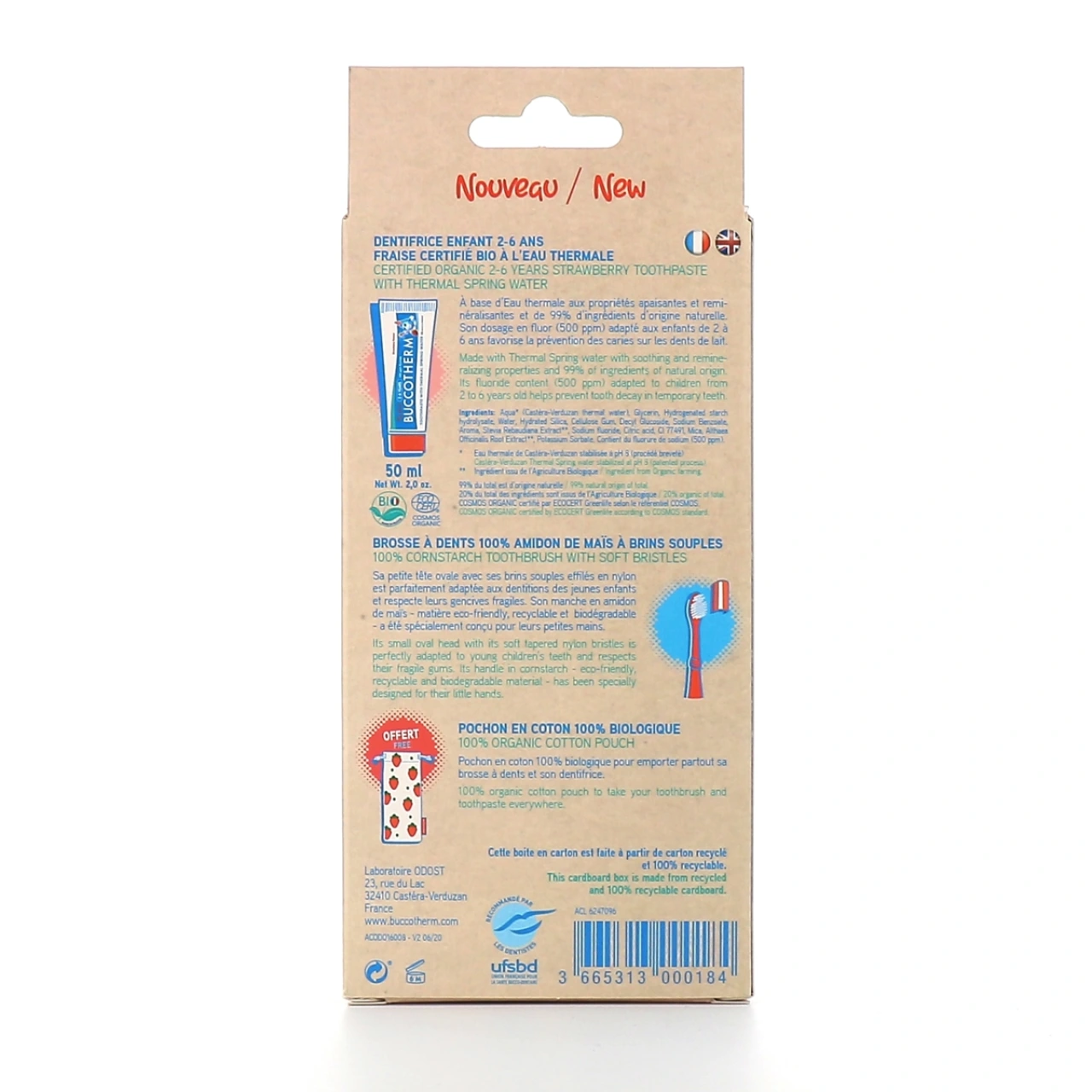Buccotherm Kit Hygiène Bucco-Dentaire Bio - Vue 4