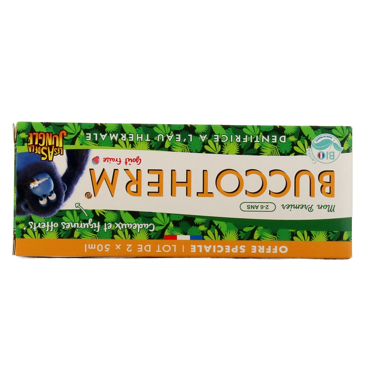 Buccotherm Lot de 2 Dentifrices Bio Les As de la Jungle - Vue 3