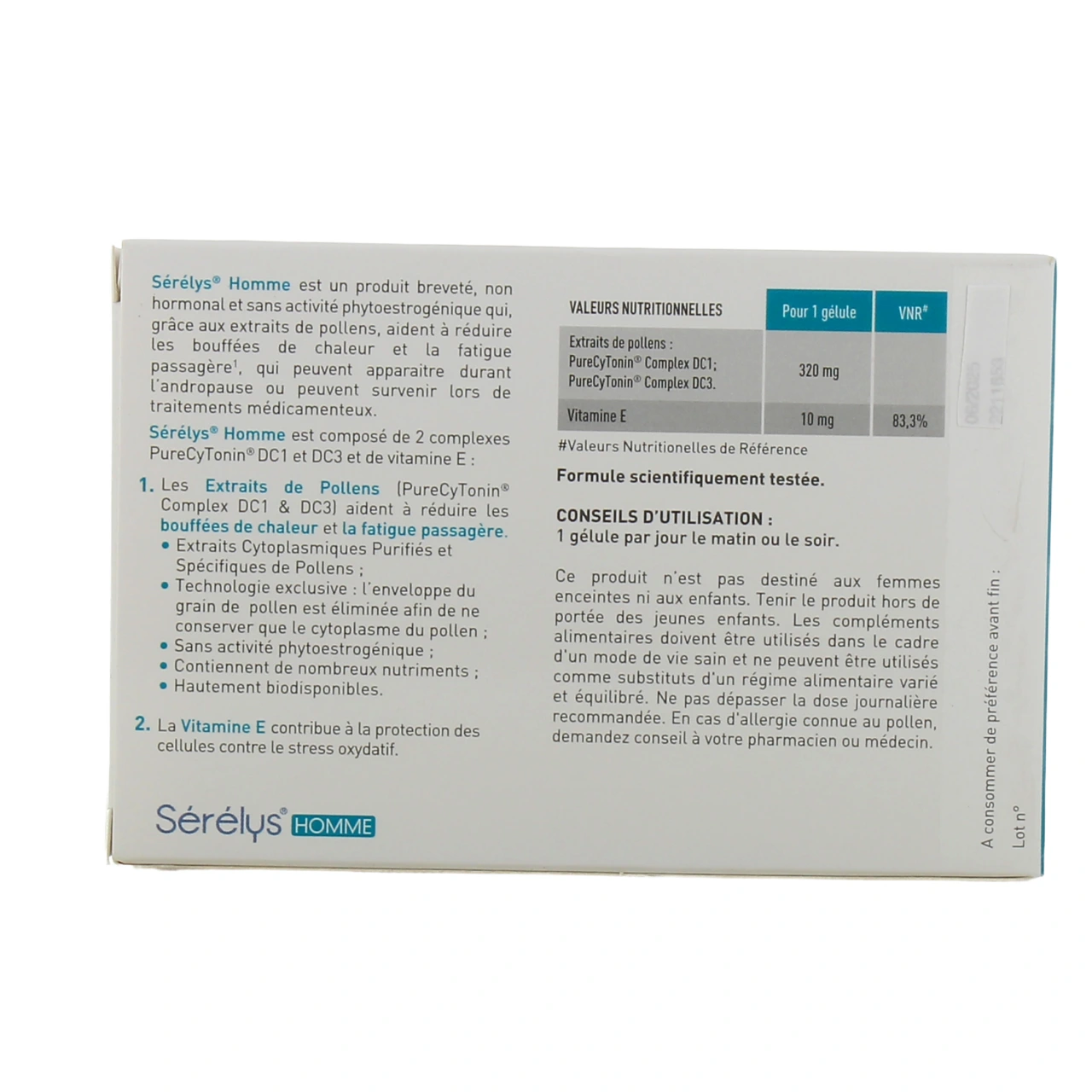 Serelys Homme - Vue 3