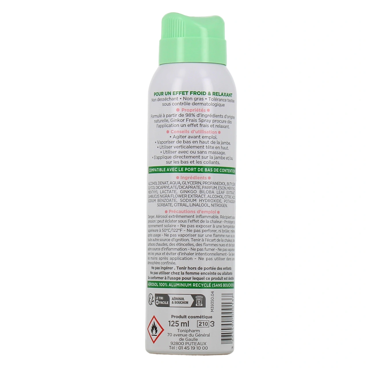 Ginkor Spray Fraîcheur Intense - Vue 3