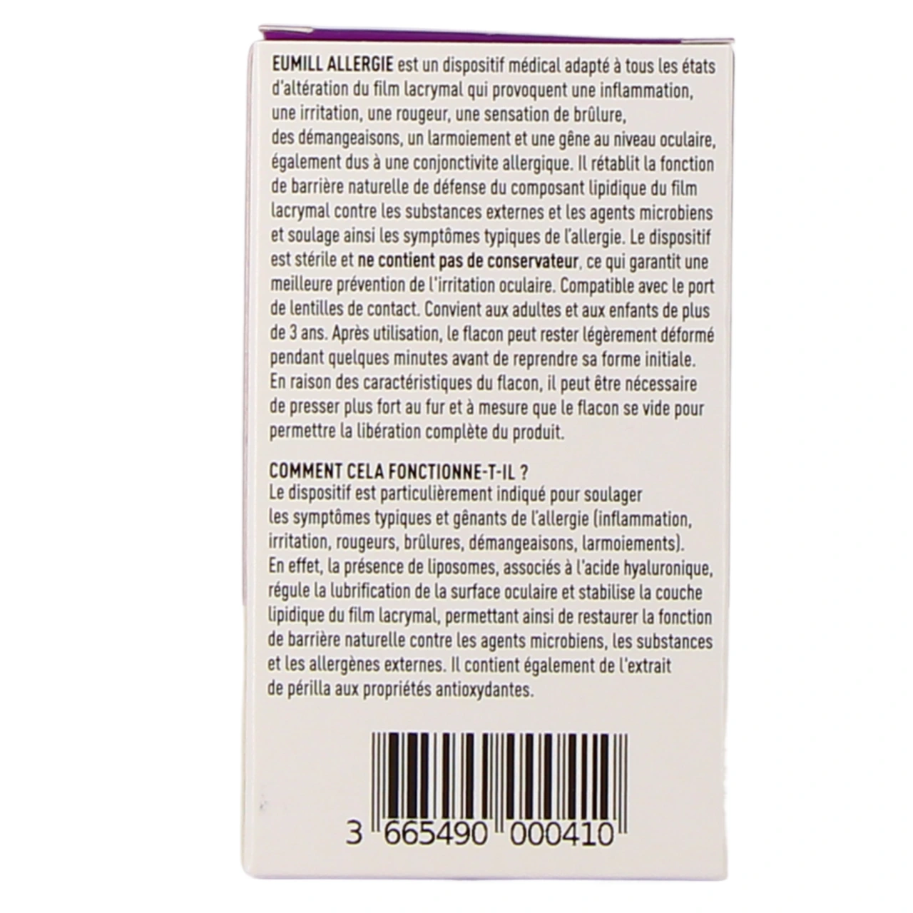Eumill Allergie - Vue 4