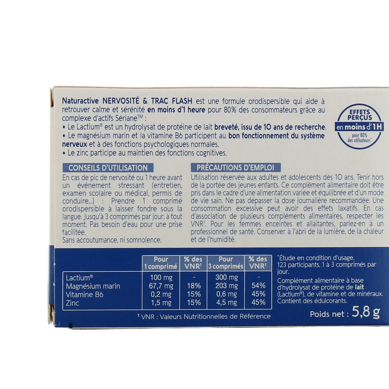 Naturactive Nervosité & Trac Flash - Vue 3